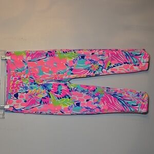 Lilly Pulitzer Luxletic Women's UPF 50+ High Rise Weekender Crop Leggings